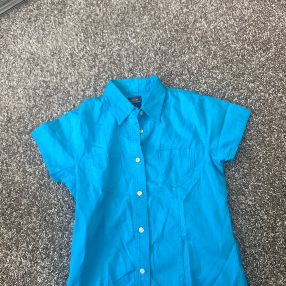 vintage route 66 button up short sleeve